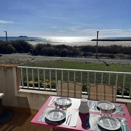 Maisons Sur La Joli 3 Pieces Mezzanine 1ere Ligne Vue Richelieu Cap D'agde Apartment Agde